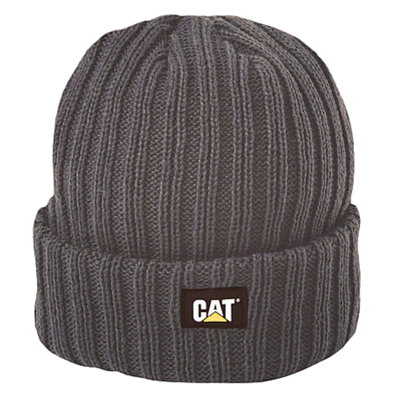 Load image into Gallery viewer, Caterpillar Rib Watch Beanie Hat Cap Warm Winter Knit - Graphite-0
