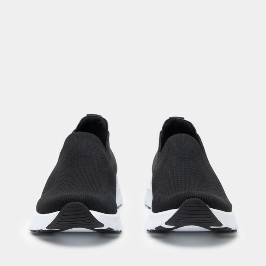 Alegria Womens Sport Shoes Waze Slip On - Black Top-4