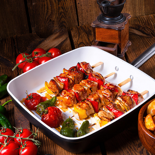 1800pcs Disposable 25cm Bamboo Paddle Skewers Catering Party Finger Food Cutlery-4