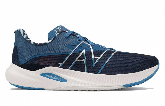 New Balance Womens FuelCell Rebel V2 Athletic Running Shoes - Width B-0