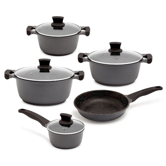 Westinghouse 5-Piece Non Stick Aluminium Pot and Pan Set-1