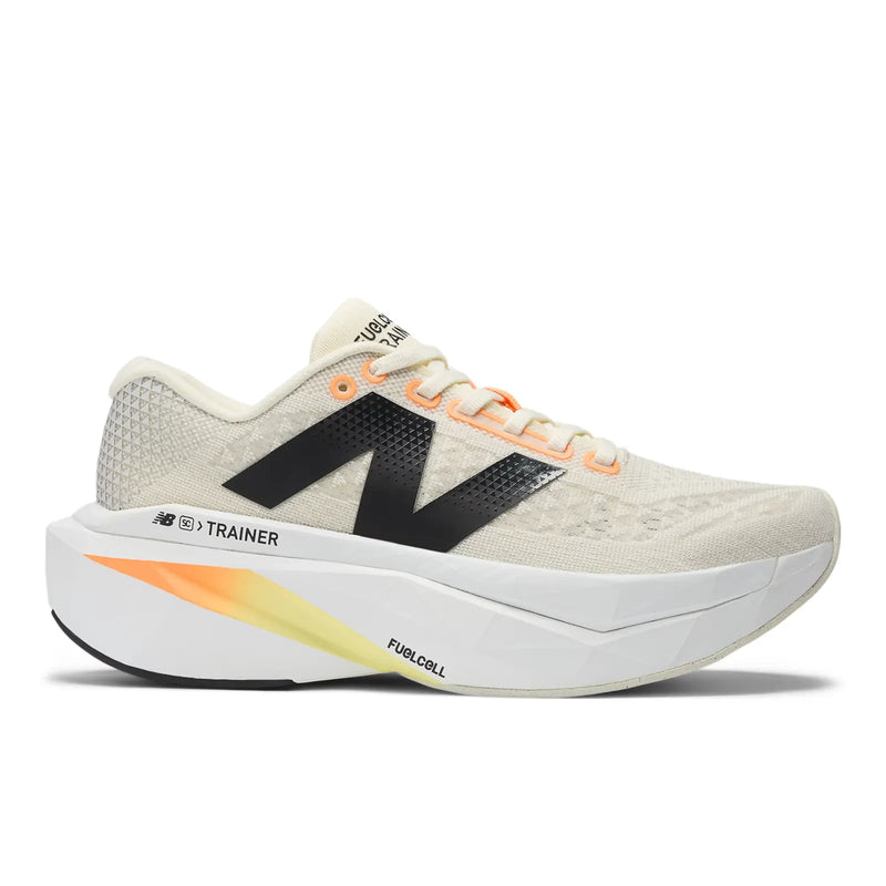 Load image into Gallery viewer, New Balance Womens FuelCell SuperComp Trainers V3 Running Shoes in Angora/Hot Mango-2
