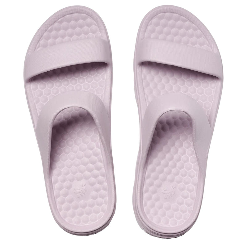 Load image into Gallery viewer, Joybees Womens Riviera Sandal Lightweight Slip-On Comfort Lug Sole in Misted Mauve-3
