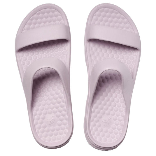 Joybees Womens Riviera Sandal Lightweight Slip-On Comfort Lug Sole in Misted Mauve-3