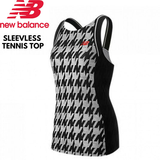 NEW BALANCE Womens Tournament Racerback Sleeveless Tennis Top Sports-1