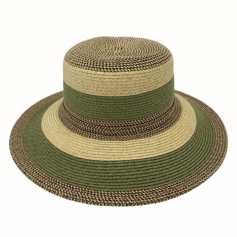 Load image into Gallery viewer, Jacaru 1752 Striped Wide Brim Hat – Adjustable | Vegan | 3 Colours | One Size
