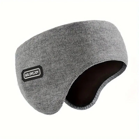 Warm Mens Winter Earmuffs Ear Cover Protection Running Headband in Grey-1