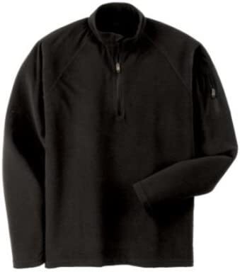 ExOfficio Microstretch Zip Pullover Top Tee T-Shirt Hiking Camping 1011-0734 - Black - L-0