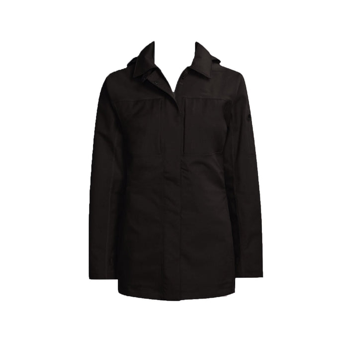 ExOfficio Barometric Trench Coat (for Women) Hiking Trekking Overcoat 2071-5119 - Black - M-0