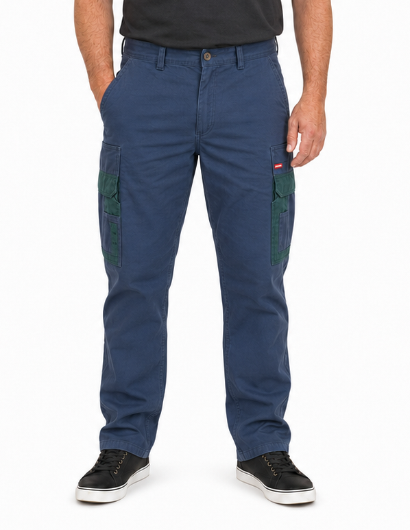 Load image into Gallery viewer, HARD YAKKA Legends Work Cargo Pants Cotton Drill Utility Pockets Trousers Y02900 - Garden Green-0
