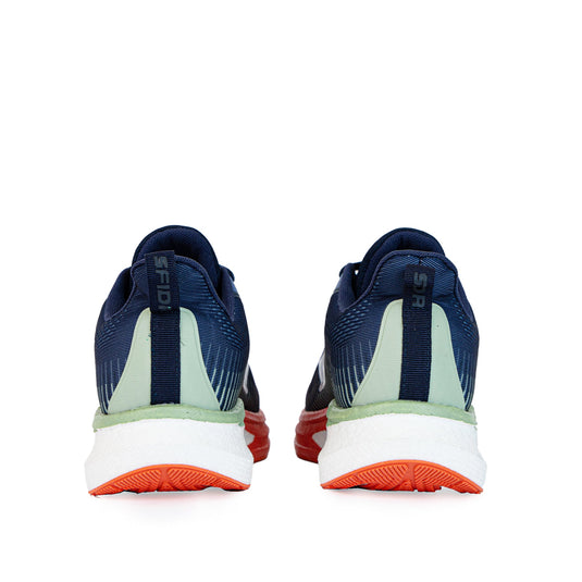 Zephyr Men's Performance Runners - Navy/Mint/Coral