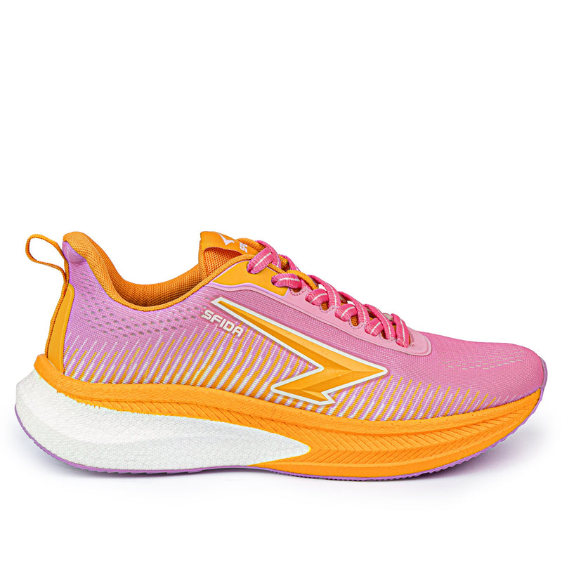 Load image into Gallery viewer, Zephyr Women&#39;s Performance Runner - Pink/Orange
