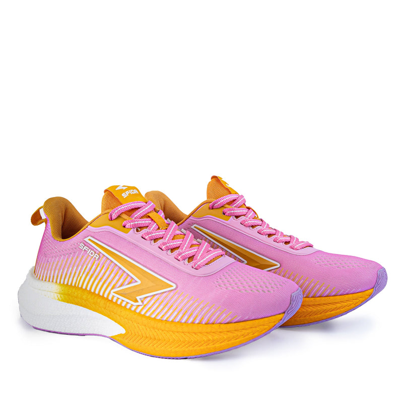 Load image into Gallery viewer, Zephyr Women&#39;s Performance Runner - Pink/Orange

