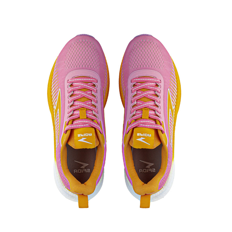 Load image into Gallery viewer, Zephyr Women&#39;s Performance Runner - Pink/Orange
