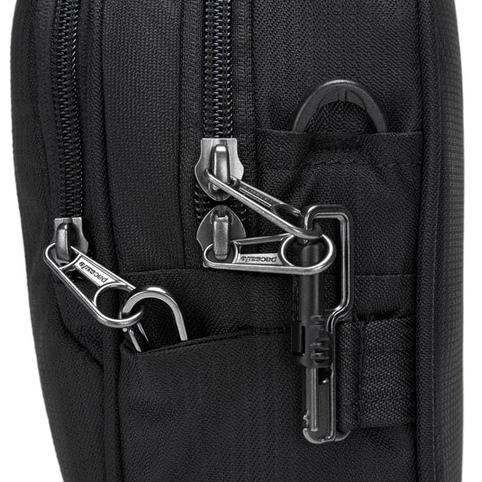 Pacsafe Metrosafe LS100 Crossbody Anti-Theft Messenger Bag in Black