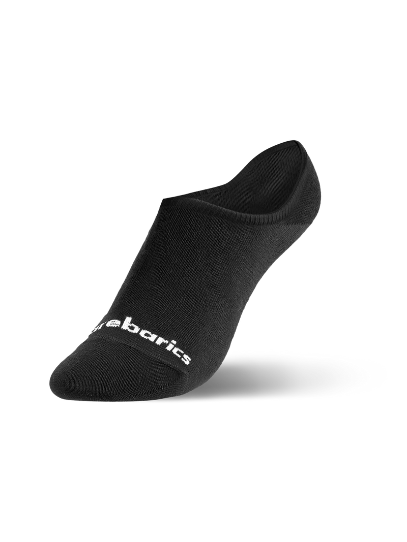 Load image into Gallery viewer, Barebarics No-Show Barefoot Socks Black - 3 Pack
