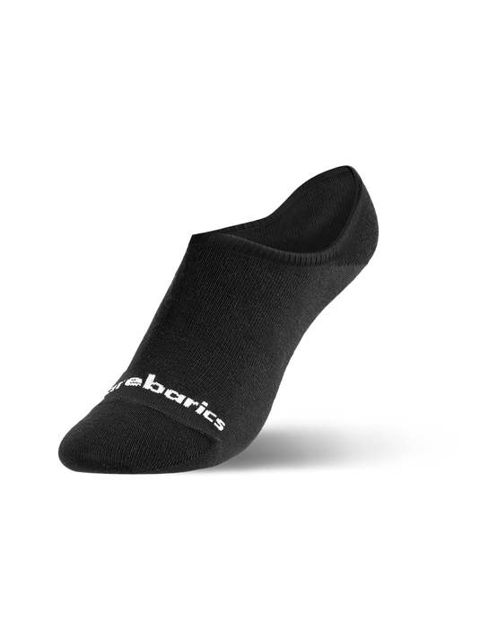 Barebarics No-Show Barefoot Socks Black - 3 Pack