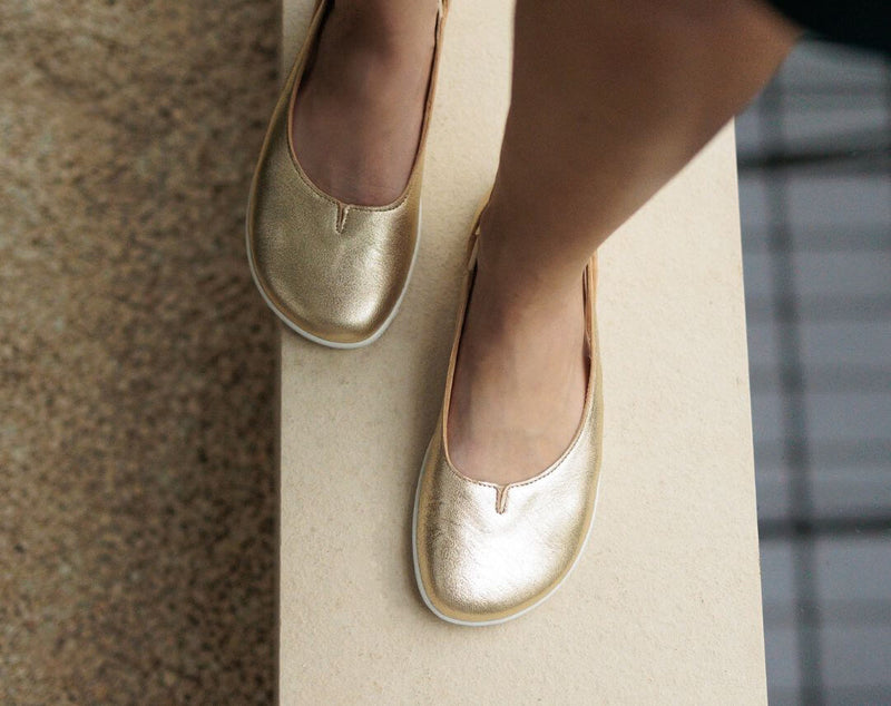 Load image into Gallery viewer, Eco-friendly Ballet Flats Be Lenka - Bellissima 2.0 - Gold
