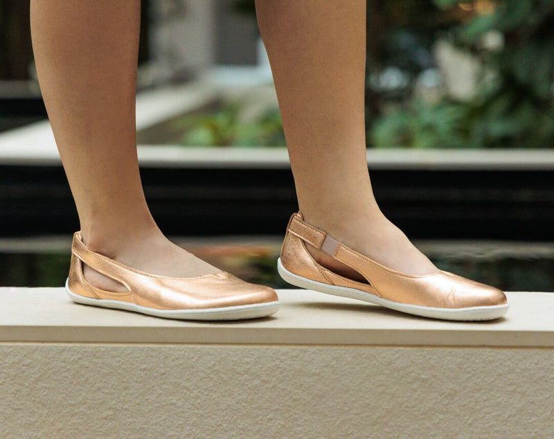 Load image into Gallery viewer, Eco-friendly Ballet Flats Be Lenka - Bellissima 2.0 - Rose Gold
