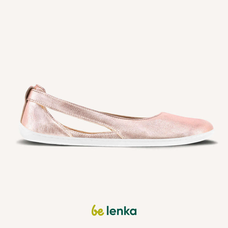 Load image into Gallery viewer, Eco-friendly Ballet Flats Be Lenka - Bellissima 2.0 - Rose Gold
