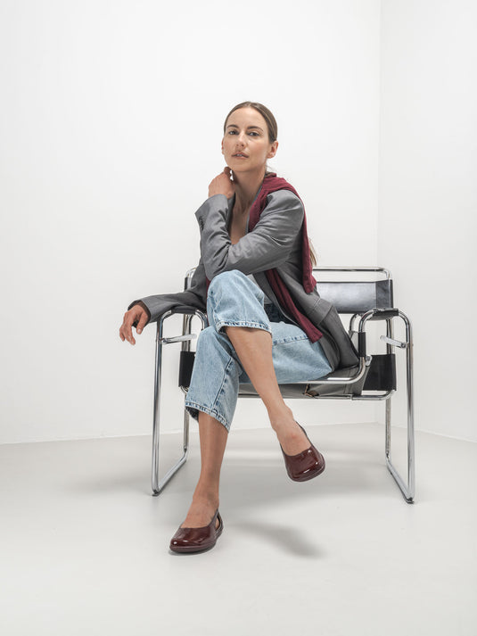 Ballet Flats Be Lenka Bellissima 3.0 - Burgundy