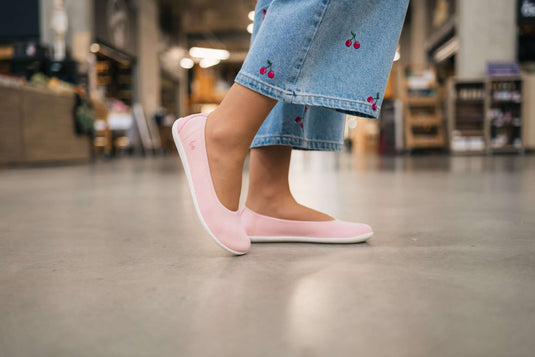 Eco-friendly Ballet Flats Be Lenka Delight - Light Pink