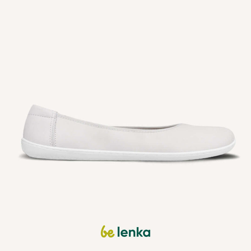 Load image into Gallery viewer, Eco-friendly Ballet Flats Be Lenka Sophie - All Chalk White
