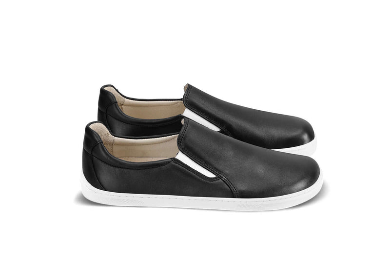 Load image into Gallery viewer, Eco-friendly Barefoot Sneakers - Be Lenka Eazy Neo - Black &amp; White
