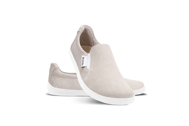 Load image into Gallery viewer, Eco-friendly Barefoot Sneakers - Be Lenka Eazy Neo - Vegan - Sand
