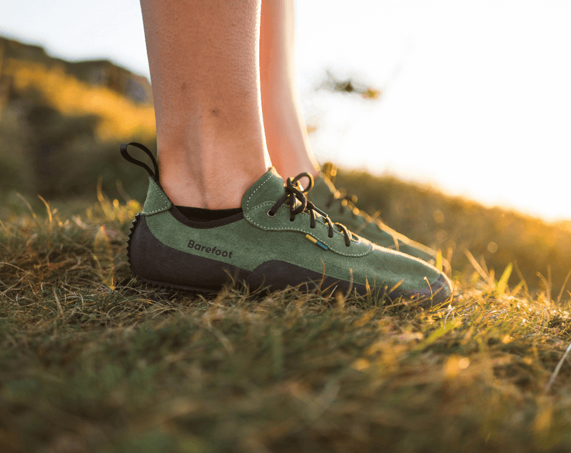 Load image into Gallery viewer, Eco-friendly Barefoot Shoes Be Lenka Trailwalker 2.0 - Olive Green
