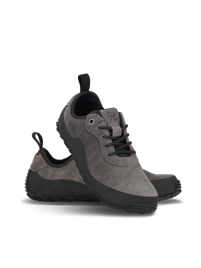 Load image into Gallery viewer, Barefoot shoes Be Lenka Trailwalker 3.0 in dark grey, designed for adventure with flexible sole and durable protection.
