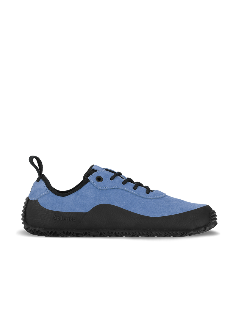 Load image into Gallery viewer, Be Lenka Trailwalker 3.0 navy barefoot shoes for men, featuring lightweight design and durable TrailproGrip sole.
