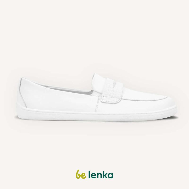 Load image into Gallery viewer, Eco-friendly Barefoot Moccasins Be Lenka Buena - All White
