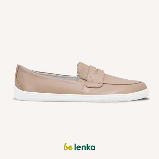 Eco-friendly Barefoot Moccasins Be Lenka Buena - Latte Brown