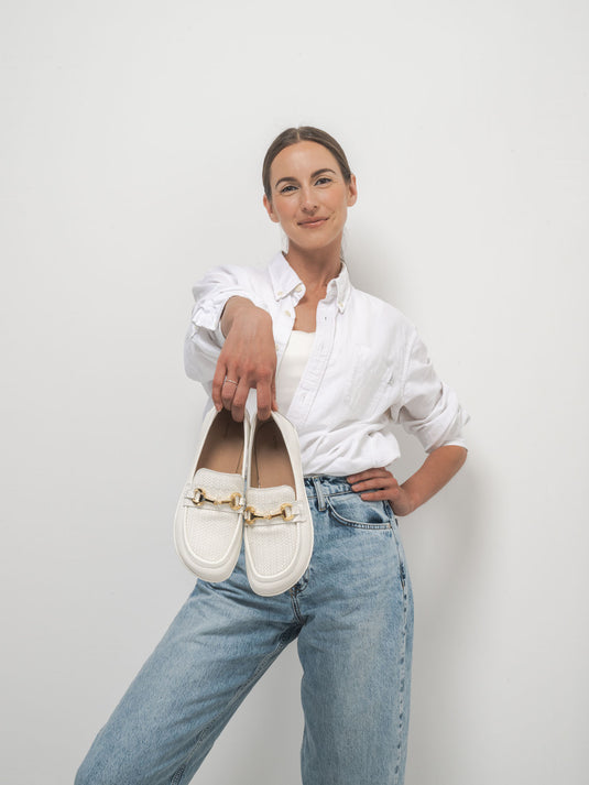 Barefoot Moccasins Be Lenka Divella - Off - White