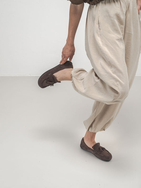 Barefoot Moccasins Be Lenka Fiorela - Chocolate