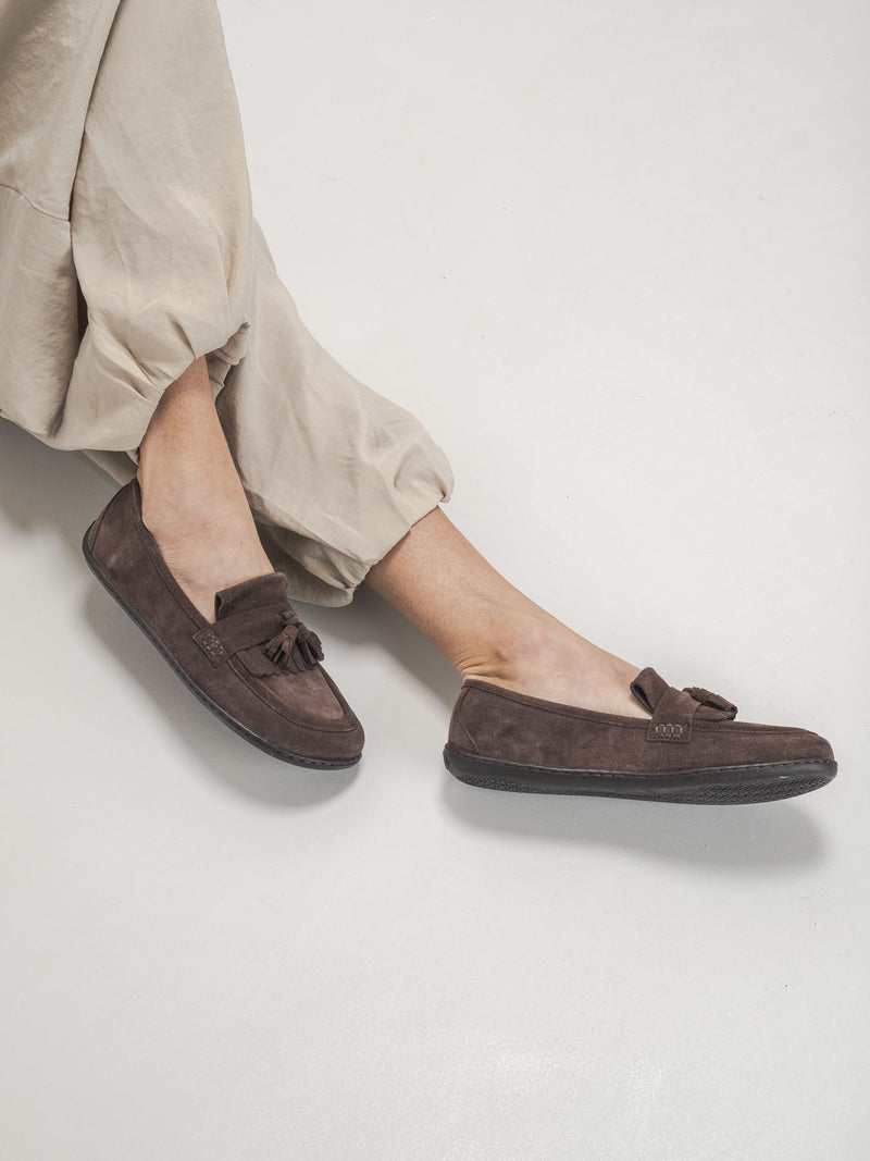 Load image into Gallery viewer, Barefoot Moccasins Be Lenka Fiorela - Chocolate
