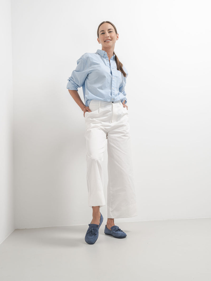Load image into Gallery viewer, Barefoot Moccasins Be Lenka Fiorela - Soft Blue
