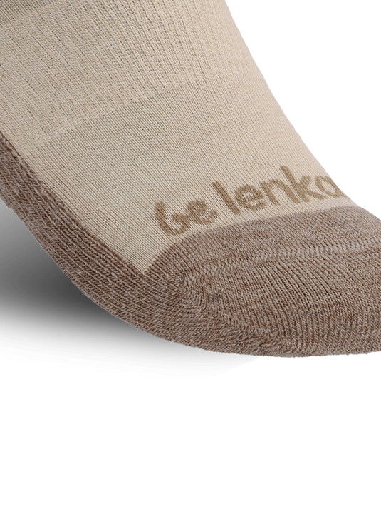 Be Lenka Merino Wool Barefoot Socks Beige - 3 Pack