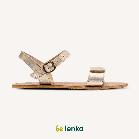 Eco-friendly Barefoot Sandals - Be Lenka Grace - Gold