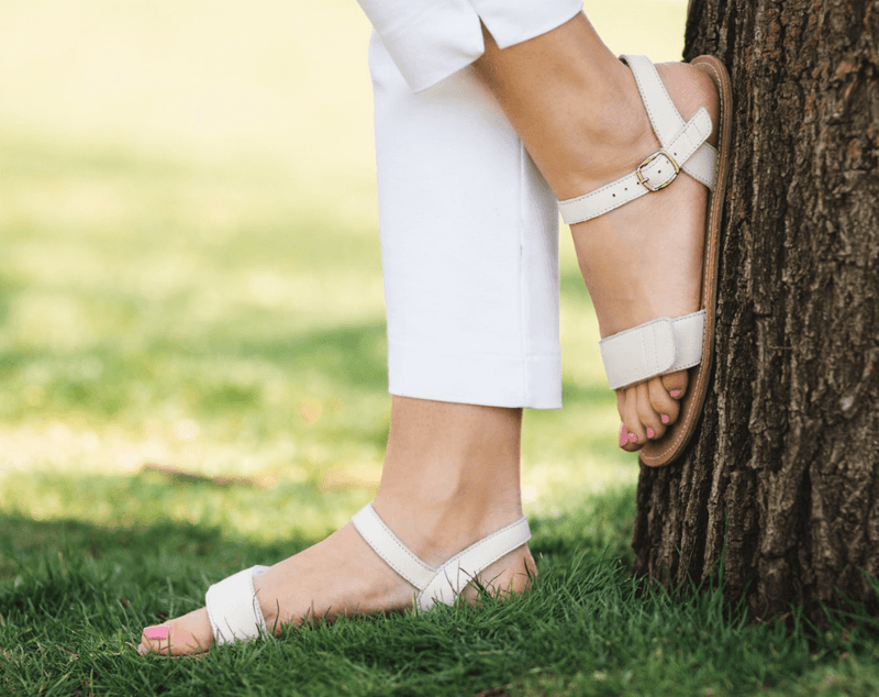 Load image into Gallery viewer, Eco-friendly Barefoot Sandals - Be Lenka Grace - Ivory White
