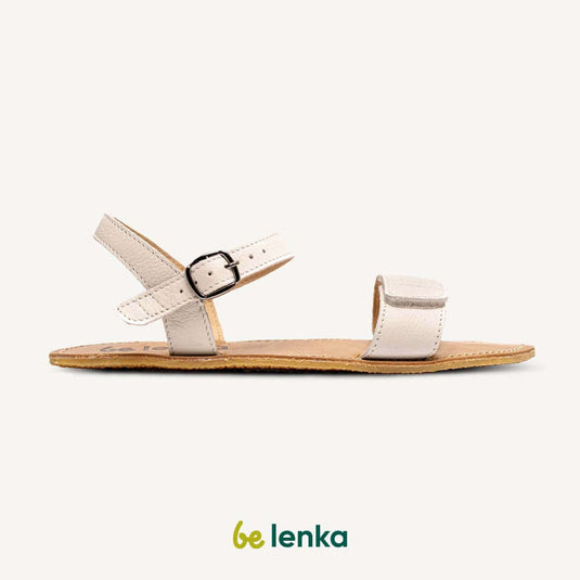 Eco-friendly Barefoot Sandals - Be Lenka Grace - Ivory White