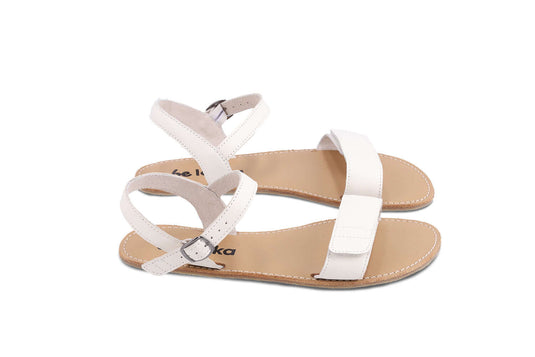 Eco-friendly Barefoot Sandals - Be Lenka Grace - Ivory White