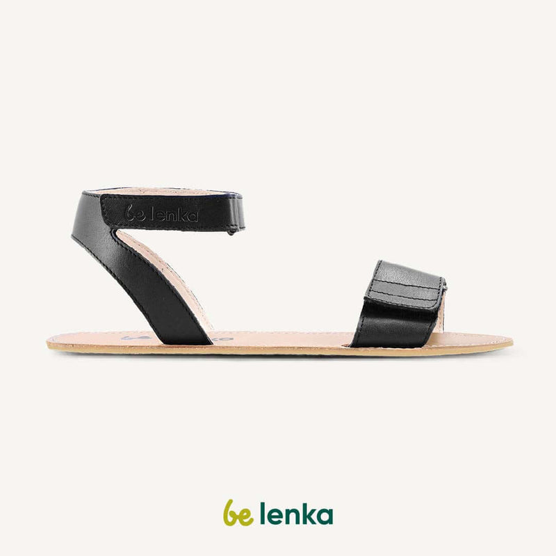 Load image into Gallery viewer, Eco-friendly Barefoot Sandals - Be Lenka Iris - Black
