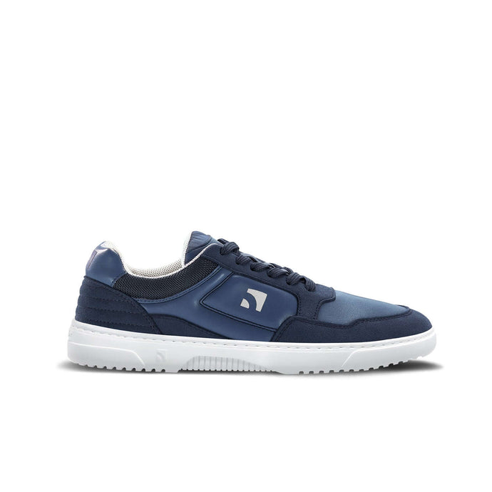 Eco-friendly Barefoot Sneakers Barebarics - Axiom - Dark Blue & White