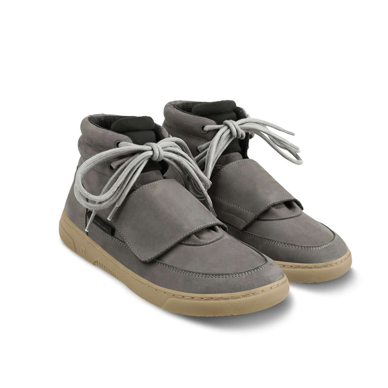 Load image into Gallery viewer, Eco-friendly Barefoot Sneakers Barebarics Blizzard - Dark Grey
