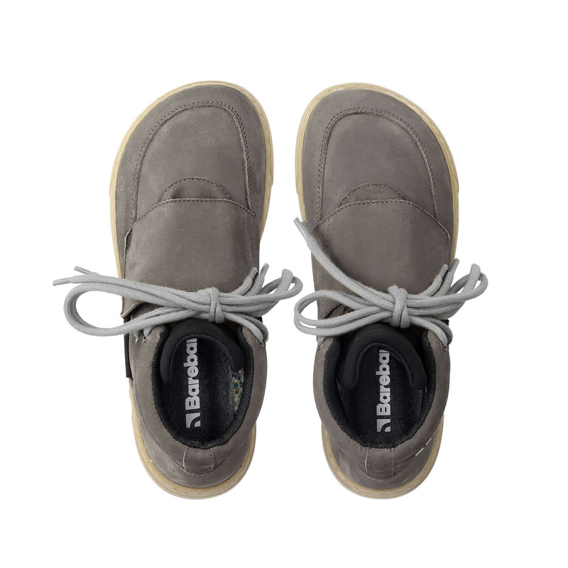 Load image into Gallery viewer, Eco-friendly Barefoot Sneakers Barebarics Blizzard - Dark Grey
