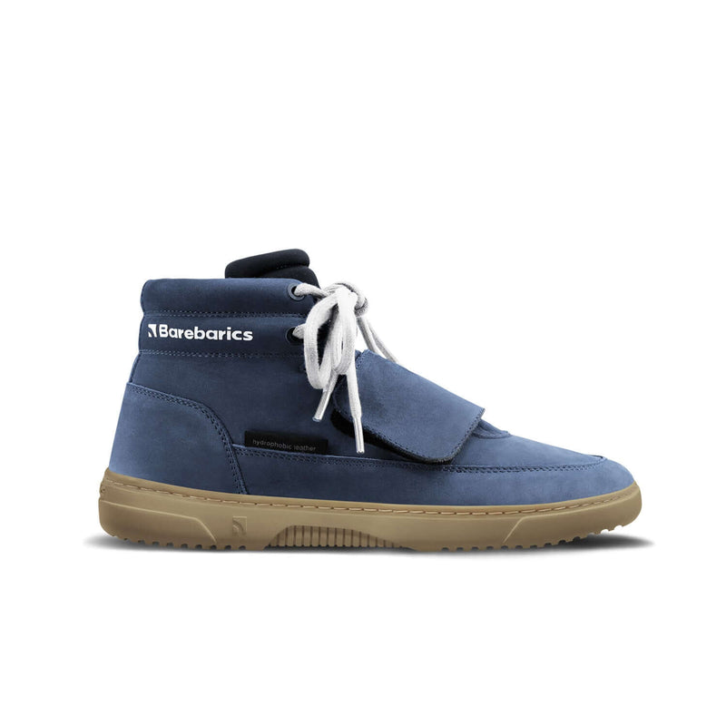 Load image into Gallery viewer, Eco-friendly Barefoot Sneakers Barebarics Blizzard - Navy Blue
