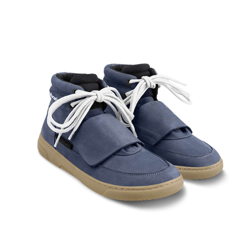 Load image into Gallery viewer, Eco-friendly Barefoot Sneakers Barebarics Blizzard - Navy Blue
