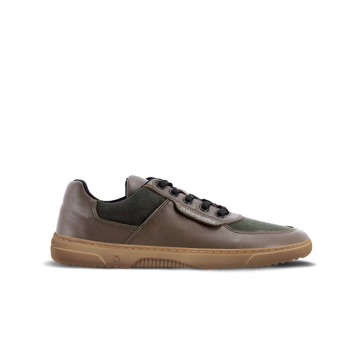 Eco-friendly Barefoot Sneakers Barebarics Bravo - Carob Brown